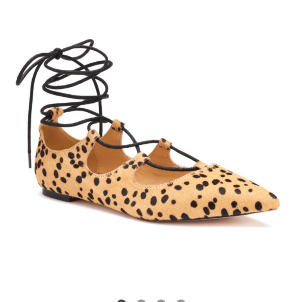 Callisto of California Rian Women's Leopard Flats